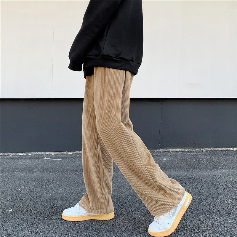 Autumn Corduroy Baggy Sweatpants Men For Men Adjustable Wide Leg Joggers In  Plus Size, Streetwear Casual Straight Long Baggy Pants 8XL Style 230926  From Qiyuan02, $22.12